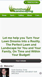 Mobile Screenshot of donohuelandscaping.com